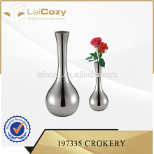 Hotel tableware/ antique metal vase/restaurant table flower vase
