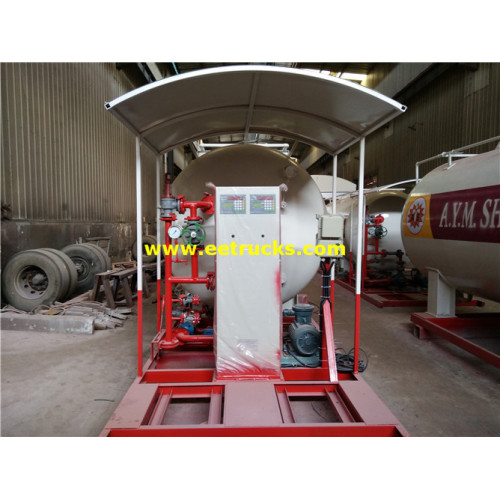 12000L 5MT Skid-mounted LPG Filling Stations