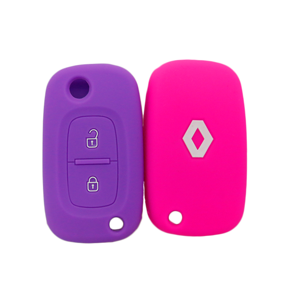 silicone rubber Renault car key cover