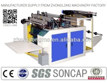 T-shirt bag, vest bag making machine