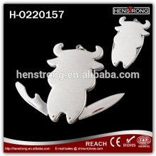 2016 Promotion Gift Stainless Steel Lobster Shape Pocket Keychain