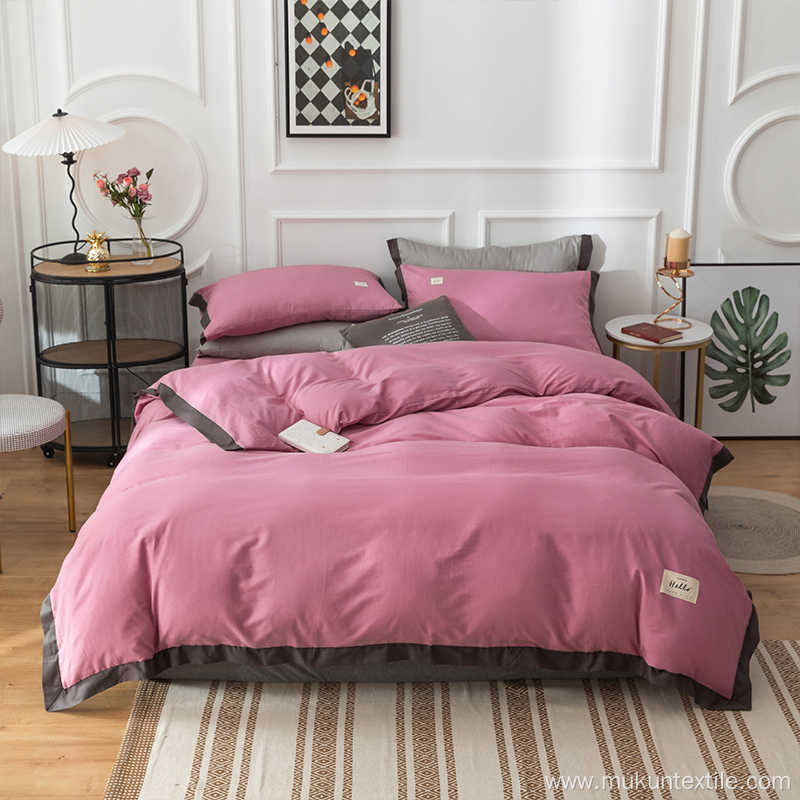 Holiday Pure cotton Solid bedding set bedding set