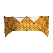 Customized Garden Wind Blocker Foldable Wind Screen Fence for Camping in the Middle East