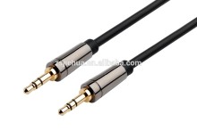 high end metal housing 3.5mm AUX stereo audio jack cable male to male