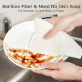 Powerful Water Absorption Dishwashing Bamboo Towel