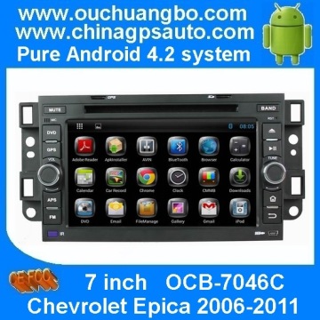 Ouchaungbo Car Stereo Autoradio Android 4.2 Chevrolet Capativa 2006-2011 GPS Navigation Bluetooth USB