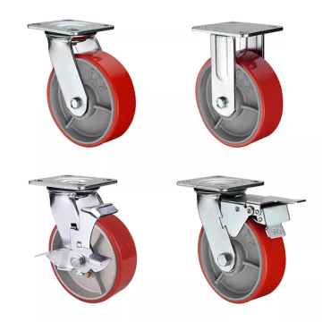 Atrakcyjne meble cenowe Castor 100 mm pu Castor Wheels