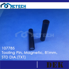 Dek printer magnetisk support pin