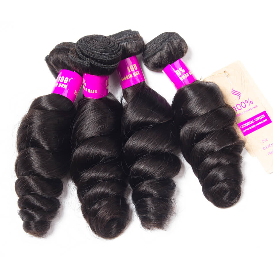 human hair weave bundles loose wave hair bundle  cuticle aligned raw cambodian hair vendors