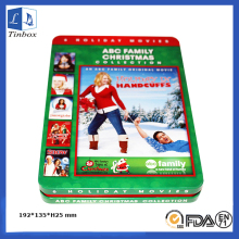 Custom Rectangular CD Storage Tin Case