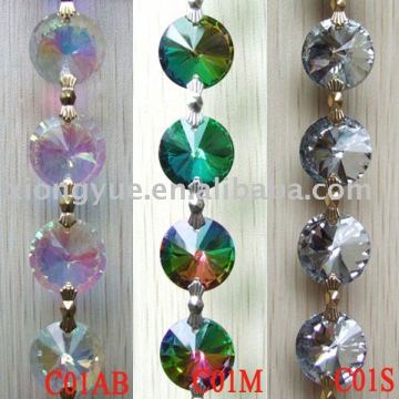 crystal octagonal chains chandelier accessories