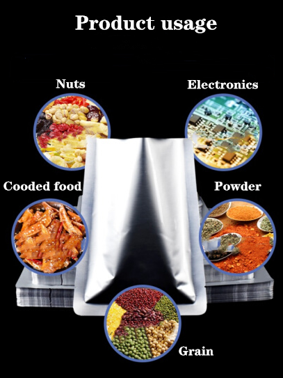 Three side seal vacuum bag Food grade clear PA nylon PE vacuum retort pouch