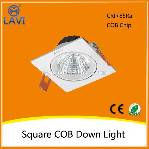 High effiency high quality COB 10W 30w cob led downlight cool white