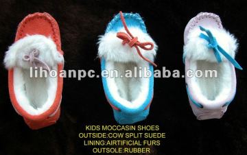 kids moccasin shoes