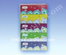 white facial tissue paper