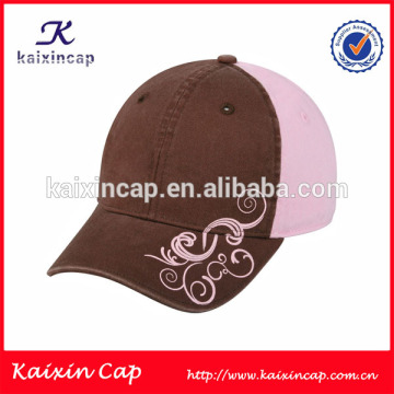 promotion plain long brim baseball cap