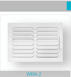 HVAC-stål Dekorativa luftgrillar Ventiler och register