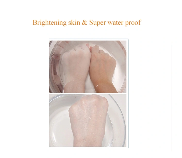 Welcome Your Brand OEM Whitening Mineral SPF50 Sunscreen Spray Sunblock Cream for Face Sunscreen Skincare Firming Face Toner