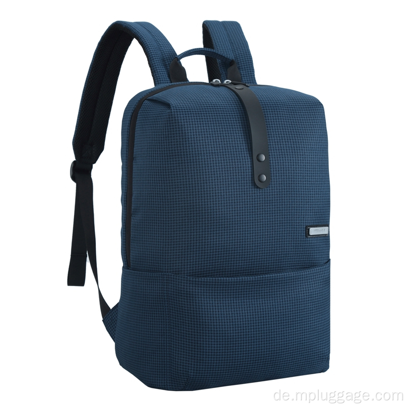 Bambusmattenmuster Einfache Casual Rucksack -Anpassung