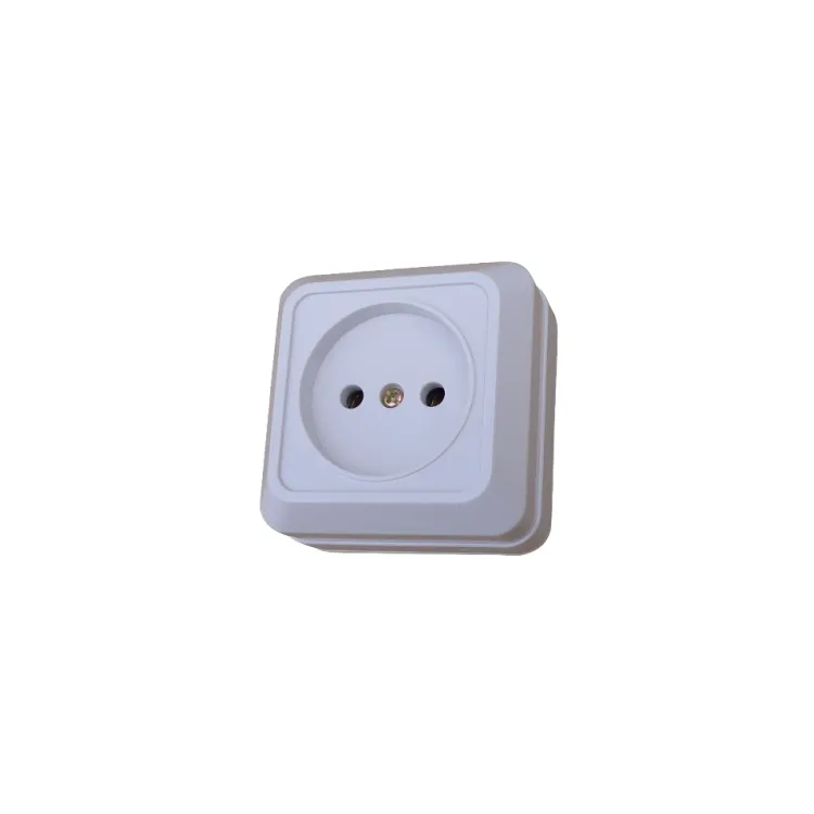 Surface-Mounted European-Style Wall Socket German Standard Switch Socket