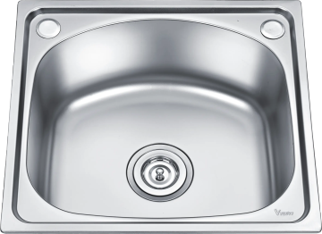 Small single bowl sink
