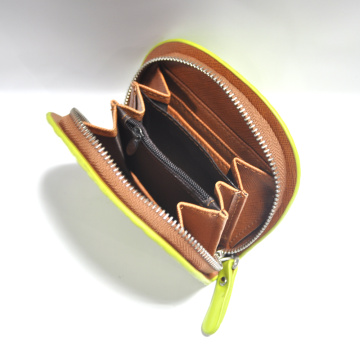 Leather women hand wallet purse