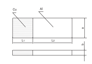 AI-CU Transition Plate For Substation Fitting