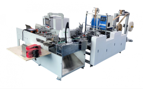 Semi Automatic Paper Bag Making Machine