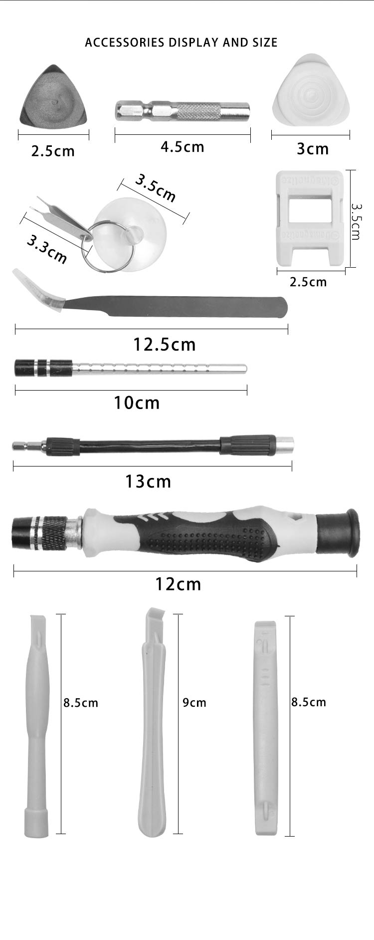 Mini Precision Screwdriver Set 118 in 1 Magnetic Screwdriver Bit Kit Multi-Function Stainless Steel Professional Repair Tool