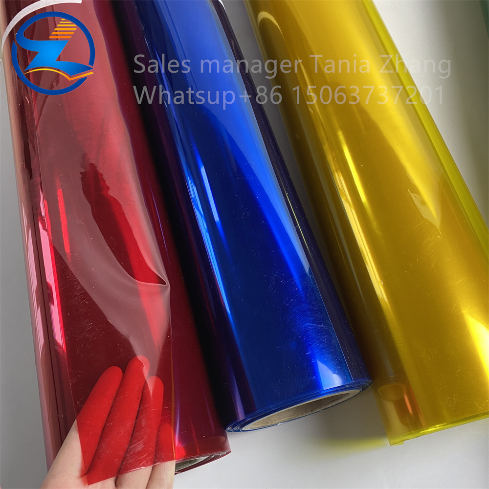 Glossy Color Translucent Pvc Film 8 Jpg