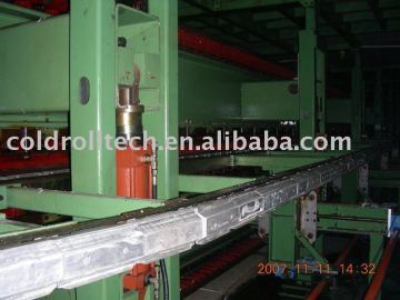 PU panel continuous forming machine