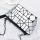 New geometric women's bag fashion trend women's single shoulder slung bag
