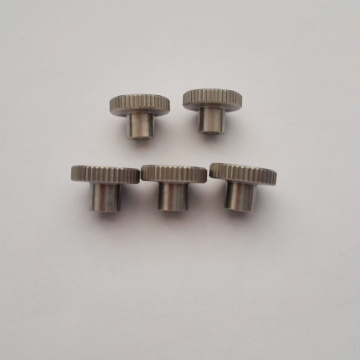 Metric Knurled Nuts with Collar