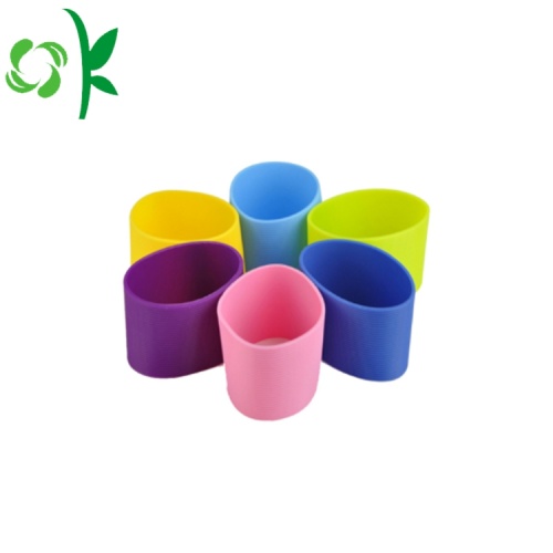 Chai thủy tinh Silicone bảo vệ bằng tay áo