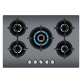 Electrolux Kitchen Hob Gray Glass 5 Rings