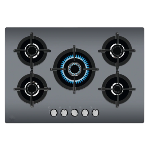 Electrolux Kitchen Hob Grey Glass 5 Rings