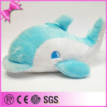 sea world blue plush dolphin toy