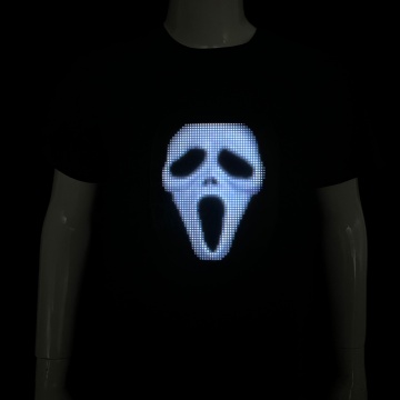Programmable LED T-Shirt with Large Screen for Picture Upload