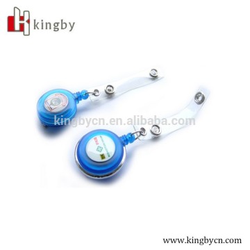 cheap promotional ABS badge reels with customized logo