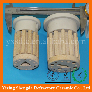 Factory custermized electrical ceramic insulators for bobbin heaters