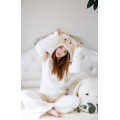 White Nightwear Suit with Hat