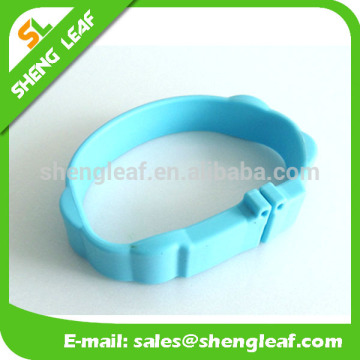 Custom silicone usb bracele/ Silicone Wristband USB