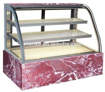 Toughened Glass 3 Trays Bakery Muffin Cupcake Display Cabinet