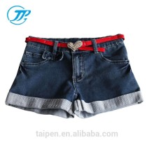 Children Girl's Fashion Denim Hot Shorts 100% Cotton Denim Kid Girls' Denim Shorts