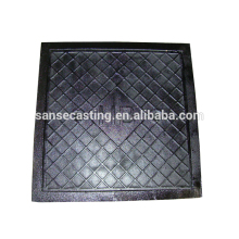 grey iron manhole cover