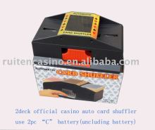 2deck official casino automatic card shuffler,card shuffler,automatic card shuffler,poker card shuffler