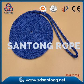 solid braided marine polyester rope