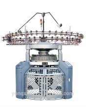 Automatic double jersey terry knitting machine
