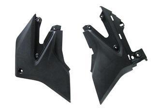 OEM Black Motorcycle Side Covers , XRE300 Custom LR Side Co