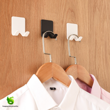 No Drill Hanging Storage Rack with Hooks